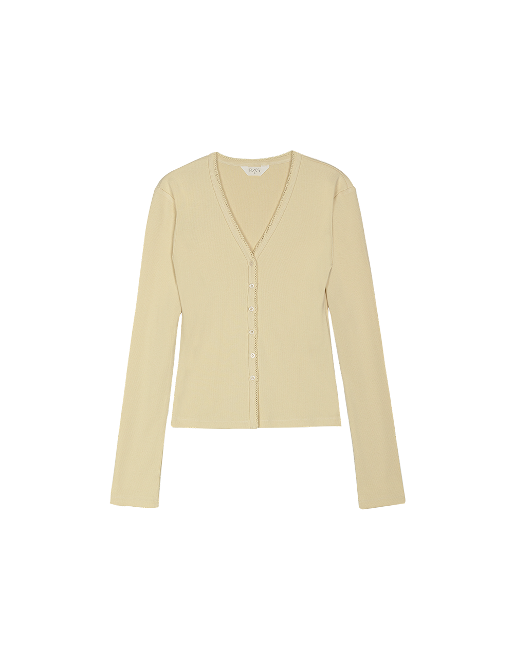 [바카라 디시] 아일렛 브이넥 가디건