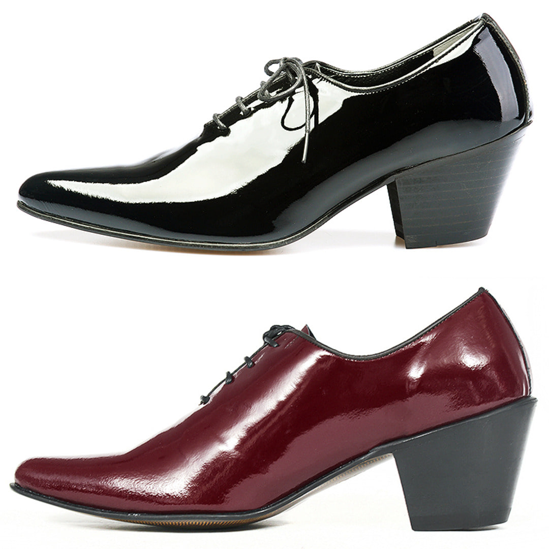 Handmade Oxford High Heel Leather Shoes - 4708