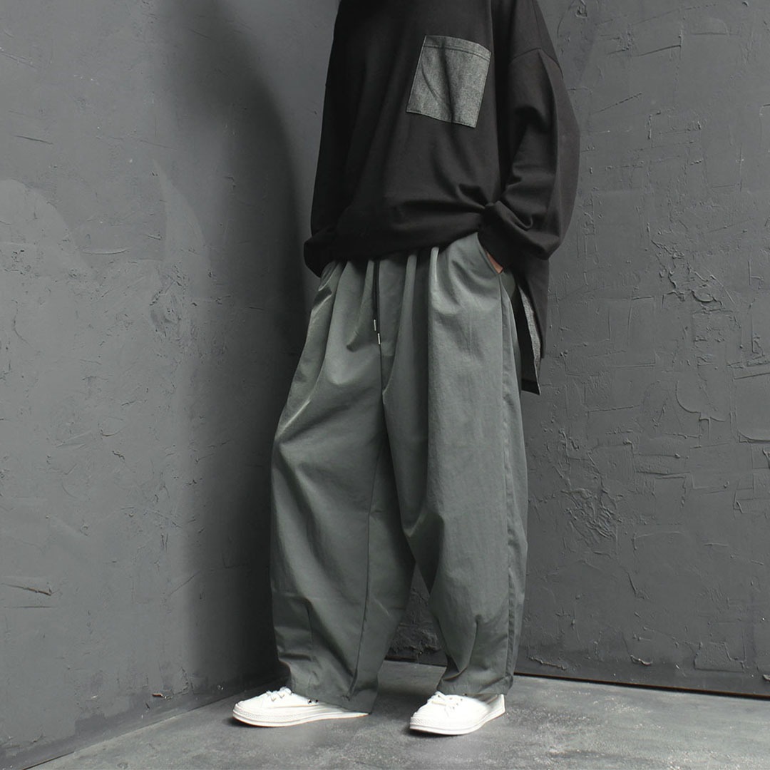 Oversized Fit Wide Baggy Balloon Pants 3366