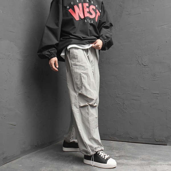 Summer Wide Draw String Sweatpants 3808