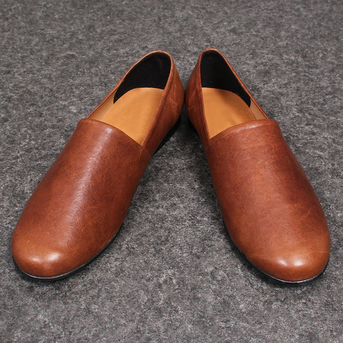 Handmade 5 Color Leather Loafers 8282