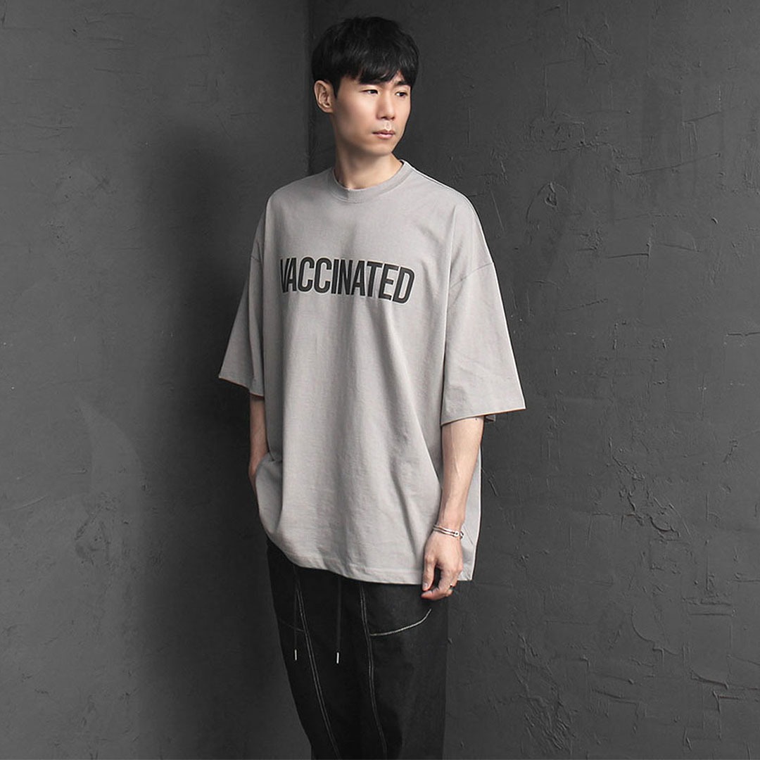 Oversized Fit Vaccinated Tee 2846