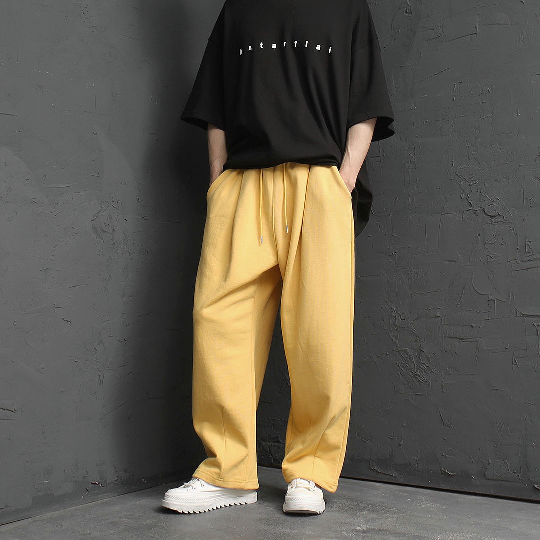Wide Balloon Fit Baggy Sweatpants 3008