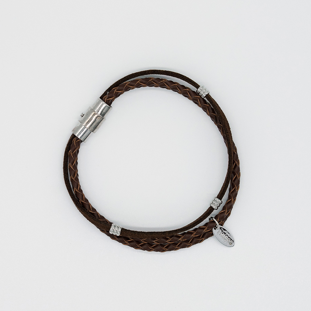 Triple Leather Bracelet