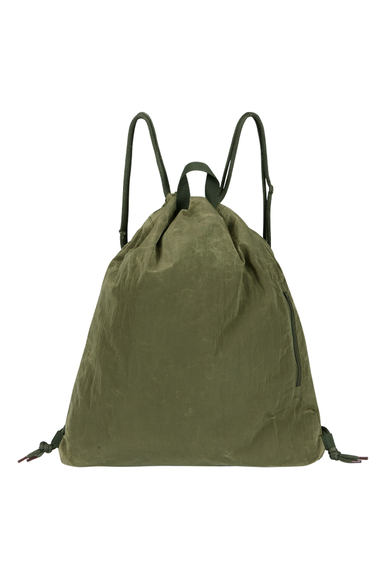 Recycle String Backpack (KHAKI)