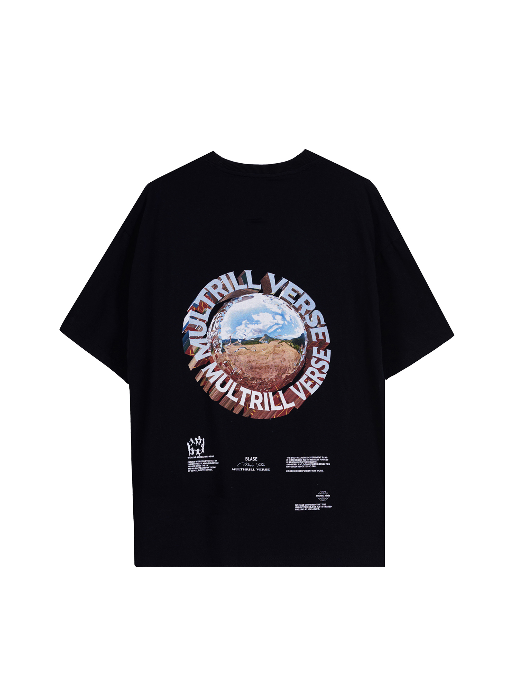 Multrill Verse T-shirt (BLACK)