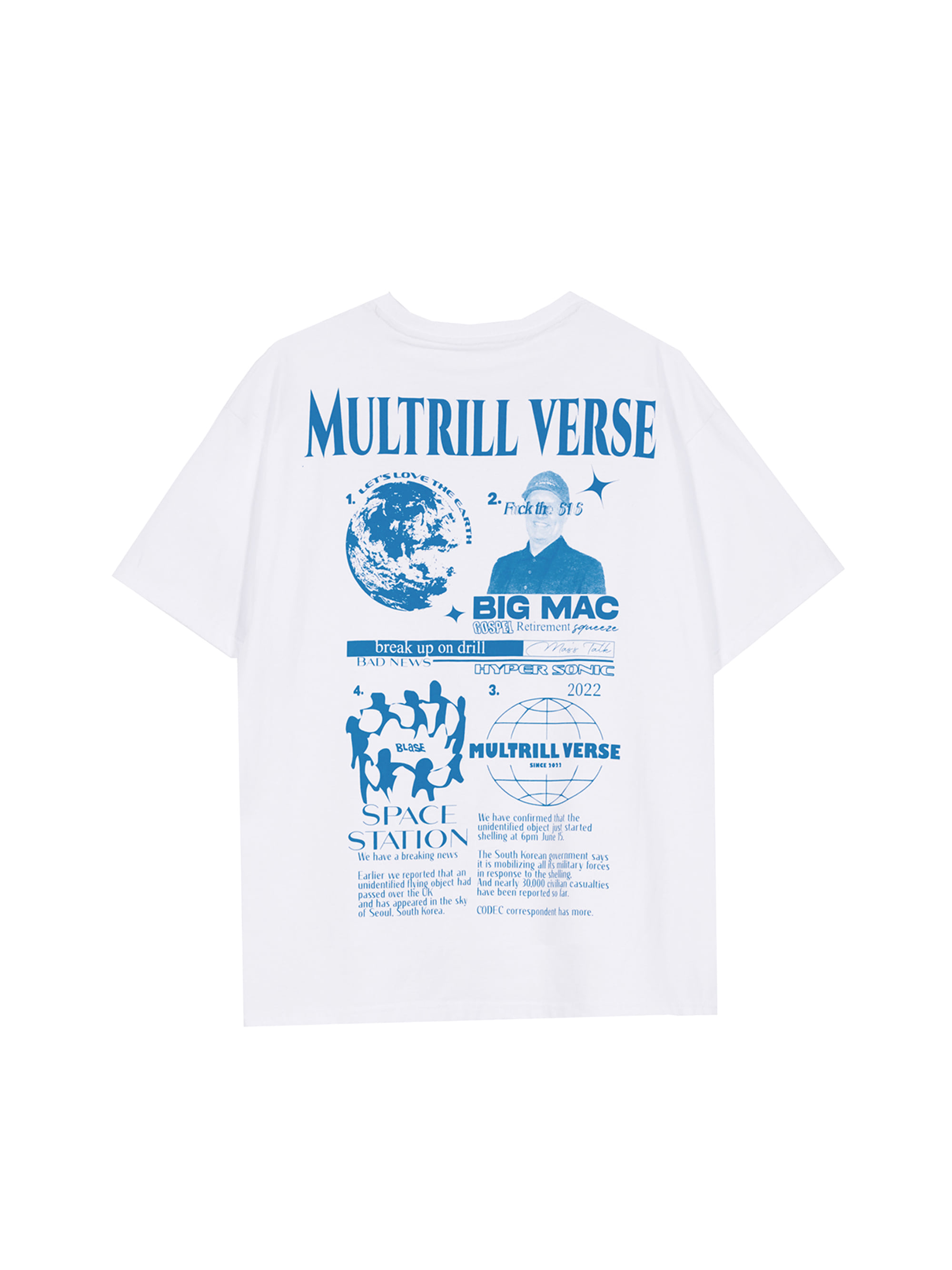 Multrill Verse T-shirt (WHITE)