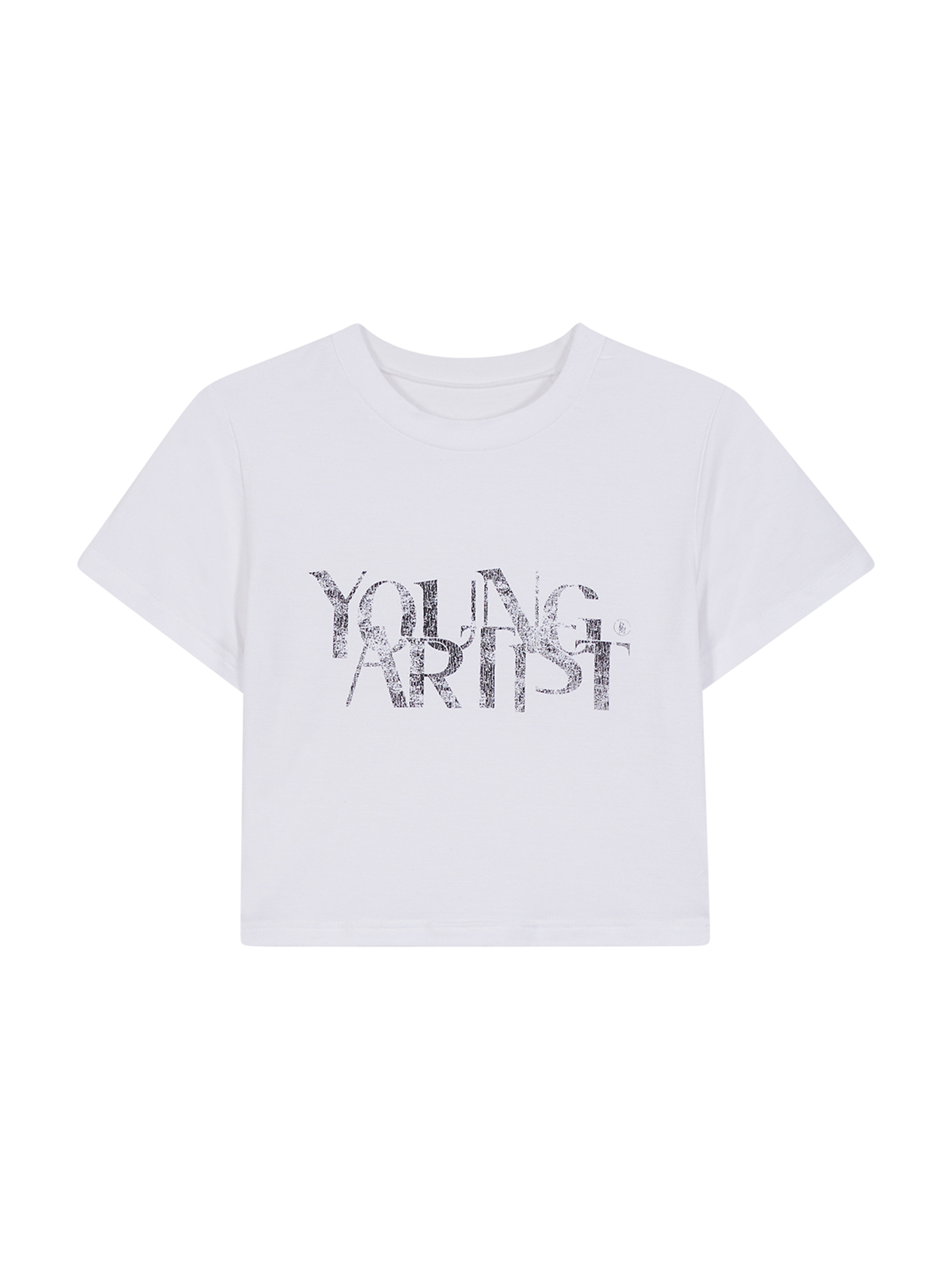 YOUNG ARTIST CROP TOP (WHITE)