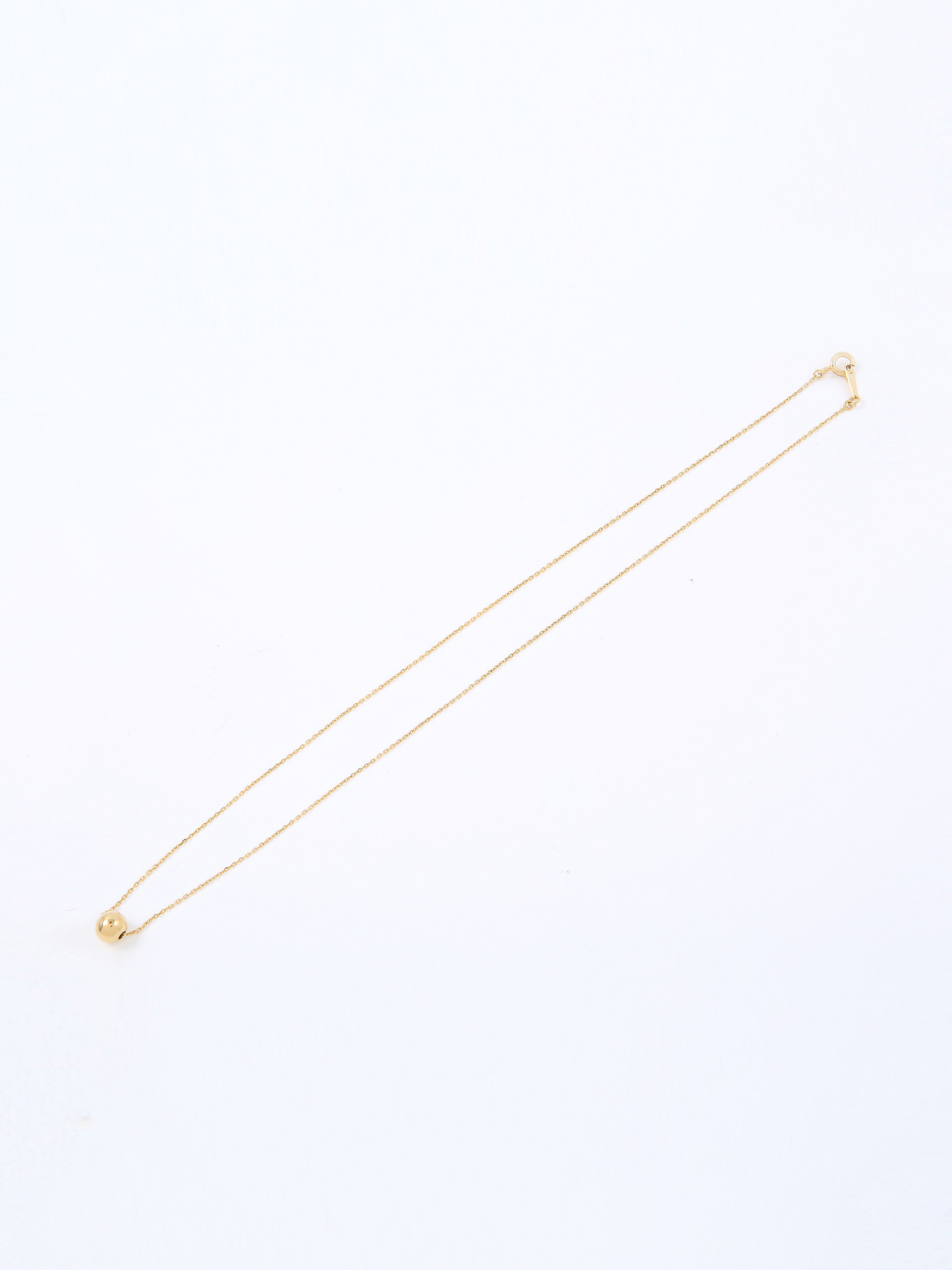 BALL PENDANT NECKLACE (GOLD)