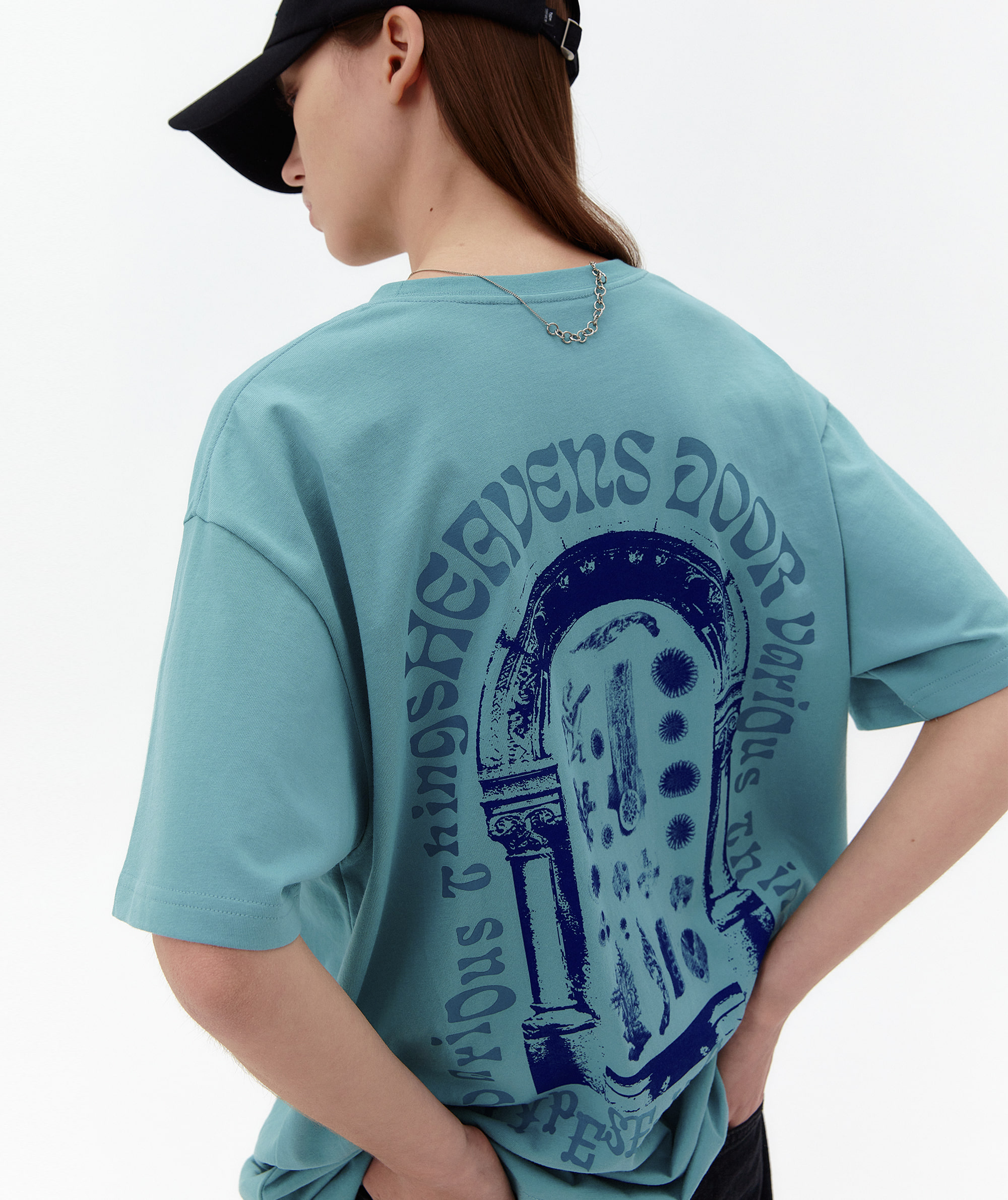 Unisex Heaven&#039;s Door T-Shirt [Mint]