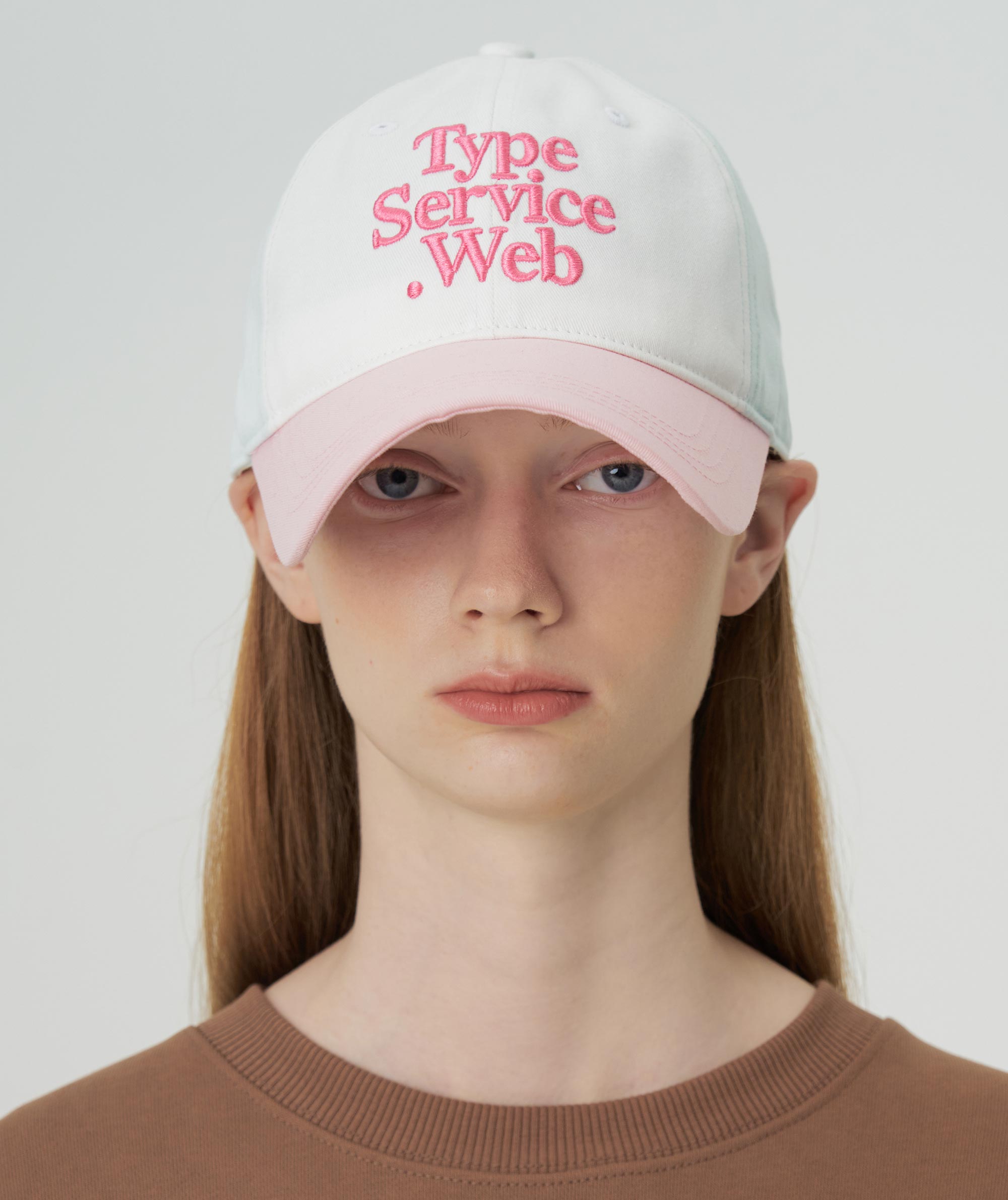 Typeservice Web Color Block Cap [Pink]