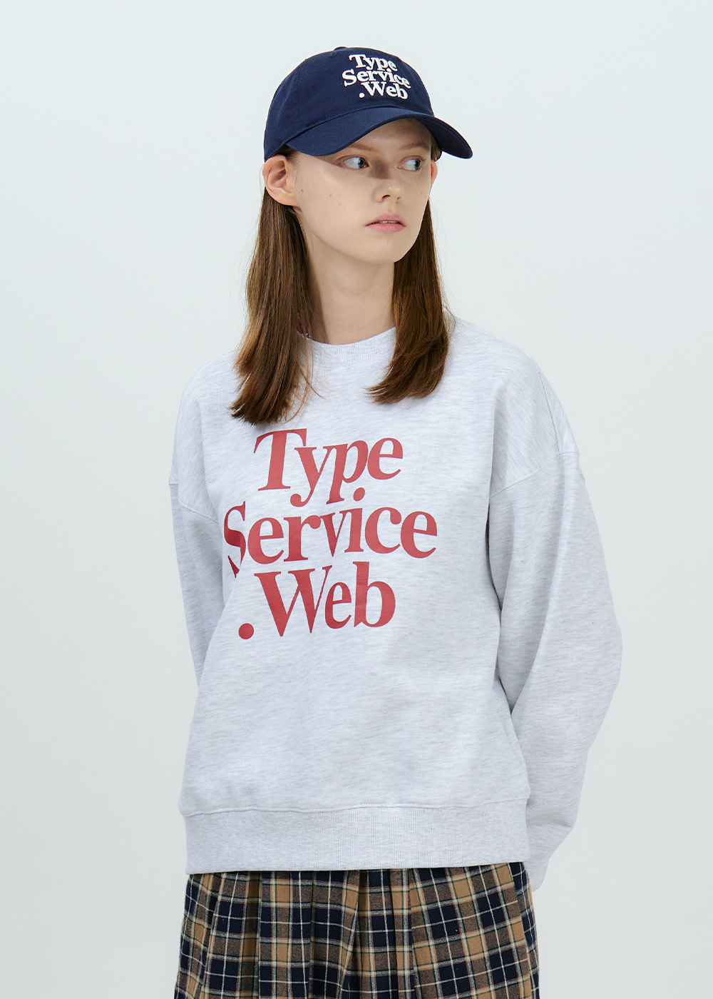 Typeservice Web Sweatshirt [Melange Gray]