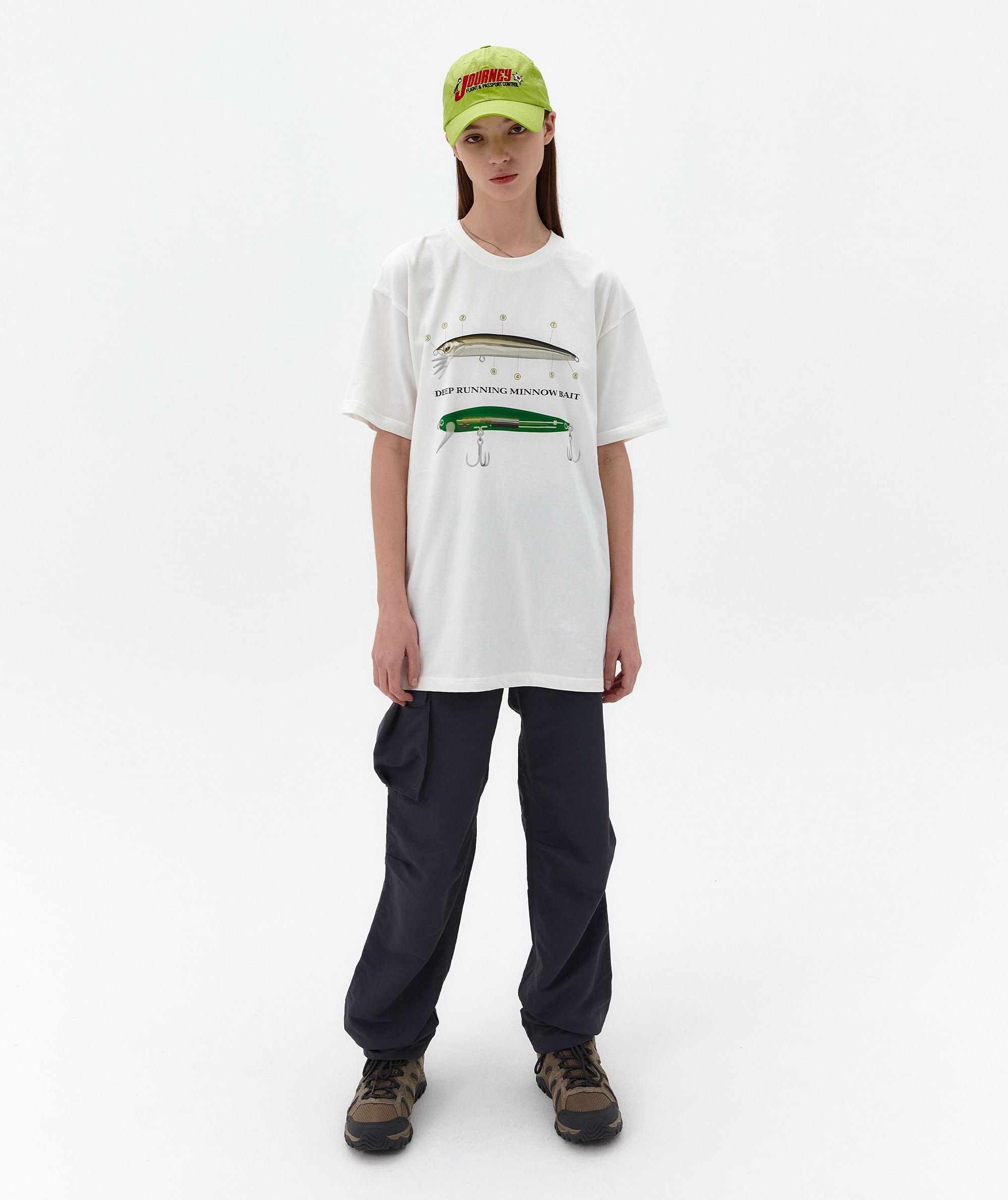 Unisex Fishing T-Shirt [Off White]