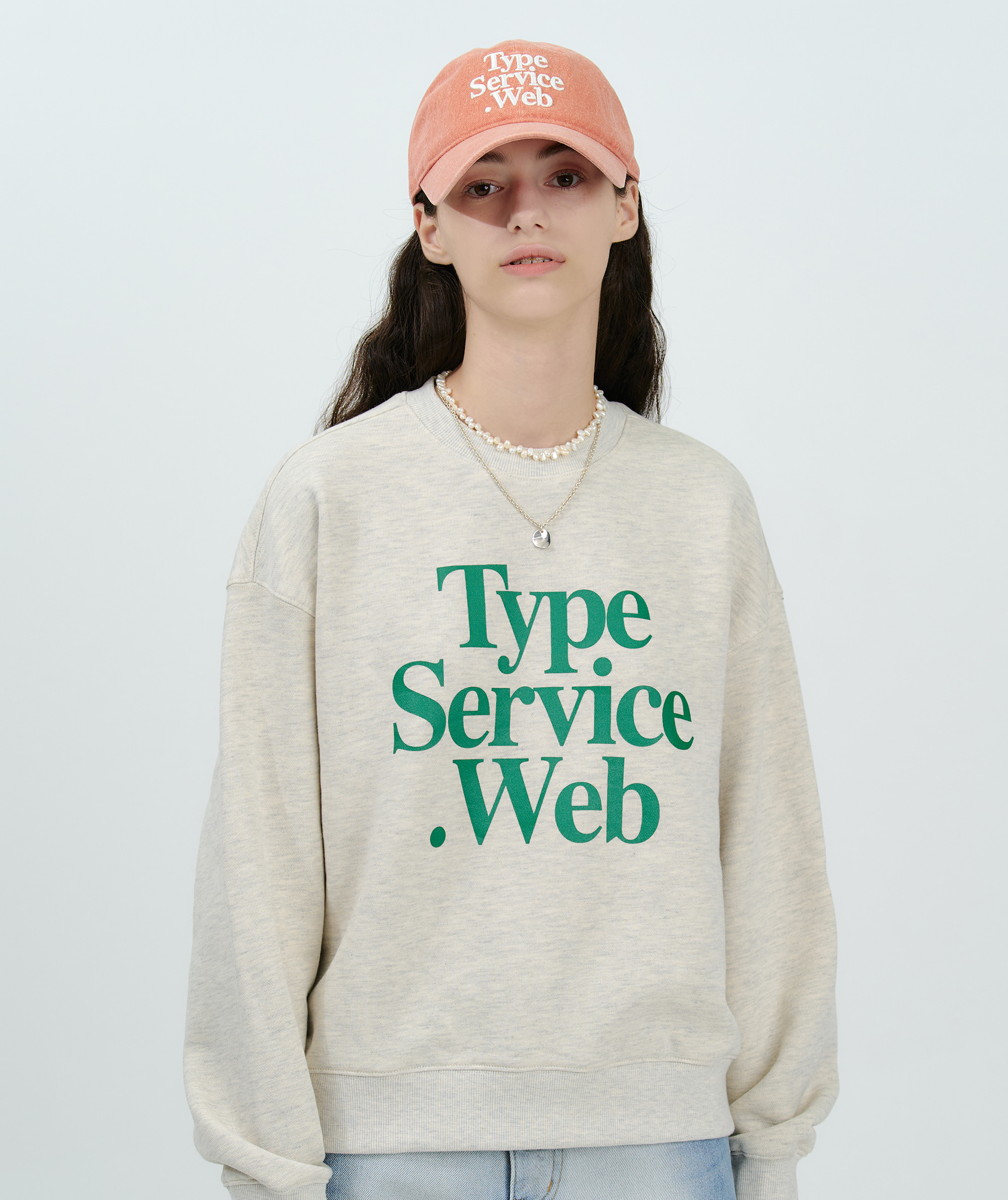 Typeservice Web Sweatshirt [Oatmeal]