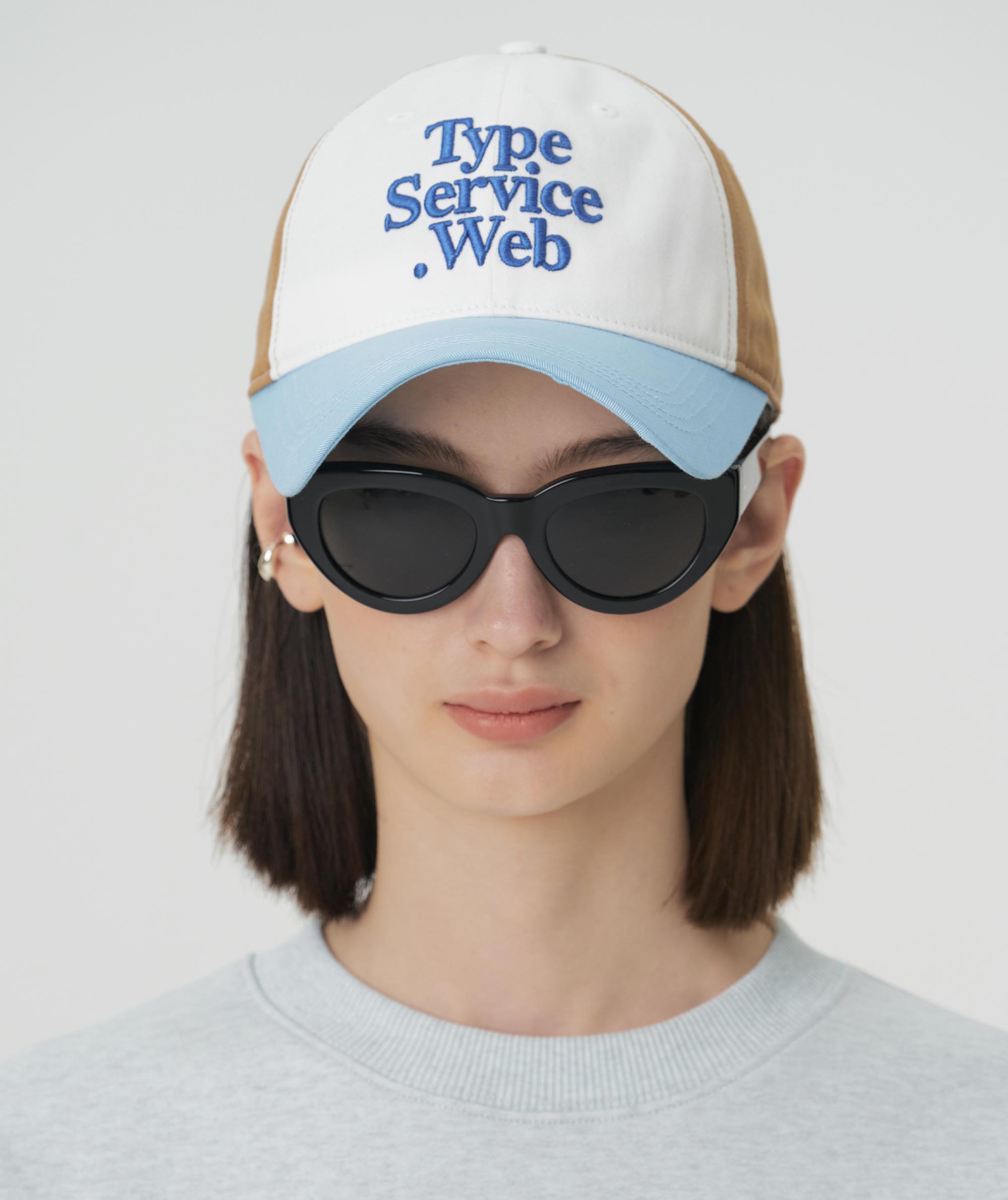 Typeservice Web Color Block Cap [Sky Blue]