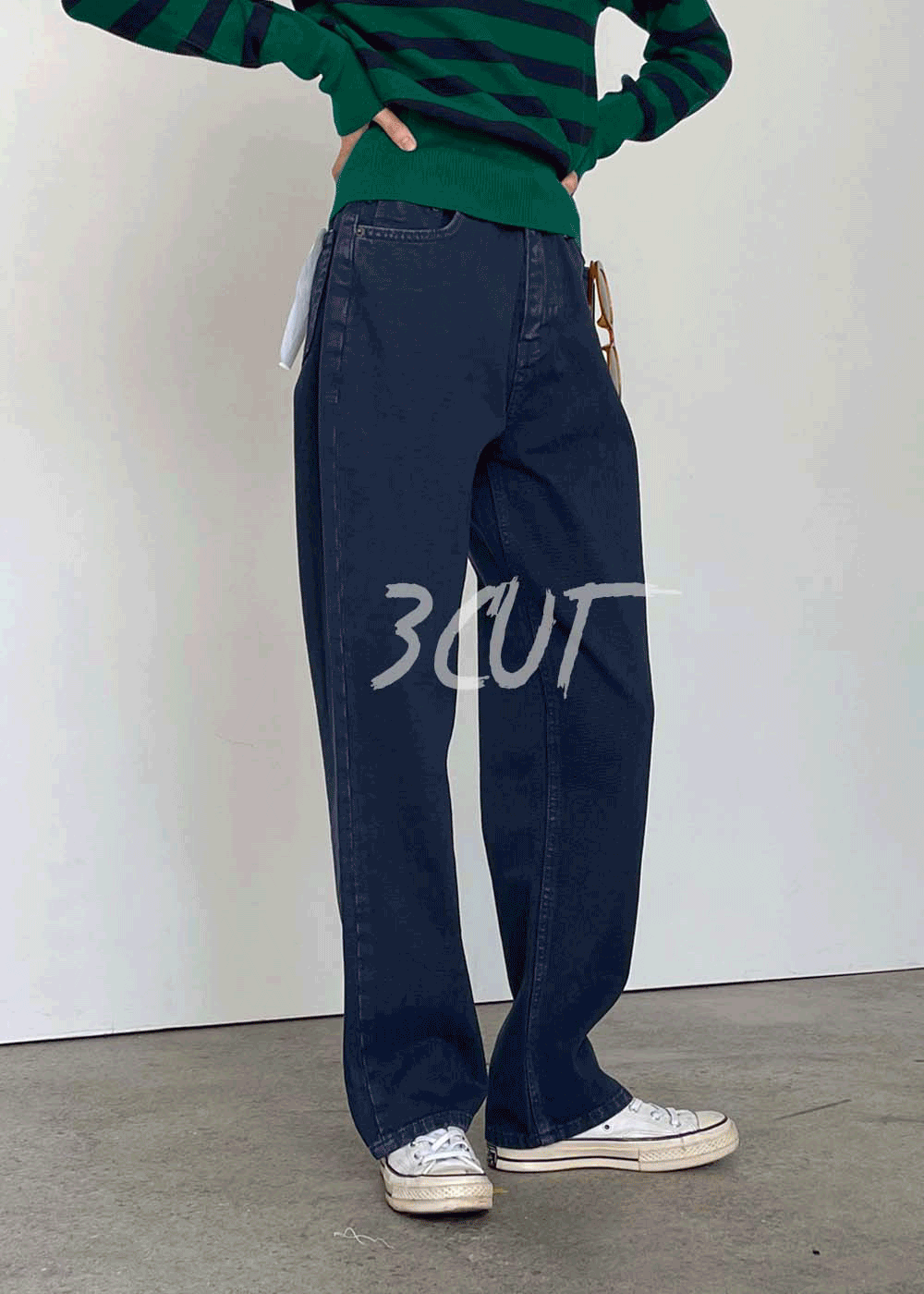 /MADE/ Dyeing Straight pants