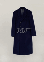 /MADE/ London classic double coat [NAVY]