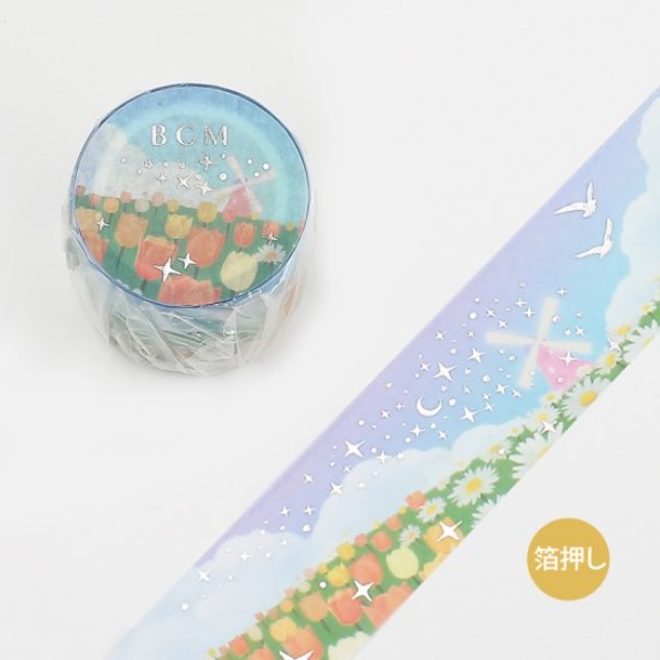 BGM 환상 마스킹테이프 30mm : 꽃의 정원샐러드마켓