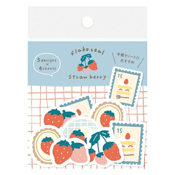 후루카와 조각 스티커 : 딸기샐러드마켓