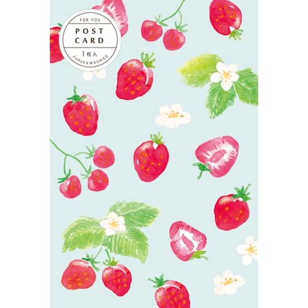 후루카와 포스트 카드 엽서 : 딸기샐러드마켓