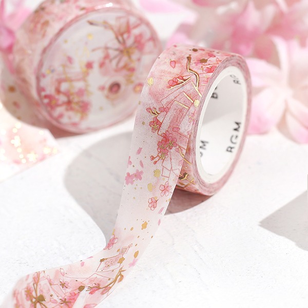 BGM 벚꽃 마스킹테이프 15mm : 봄꽃의 편지샐러드마켓