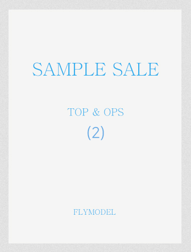[SAMPLE SALE]Top &amp; ops 2