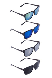 STAINLESS MIRRO SUNGLASSES트렌디한 미러 선글라스[4color / one size]