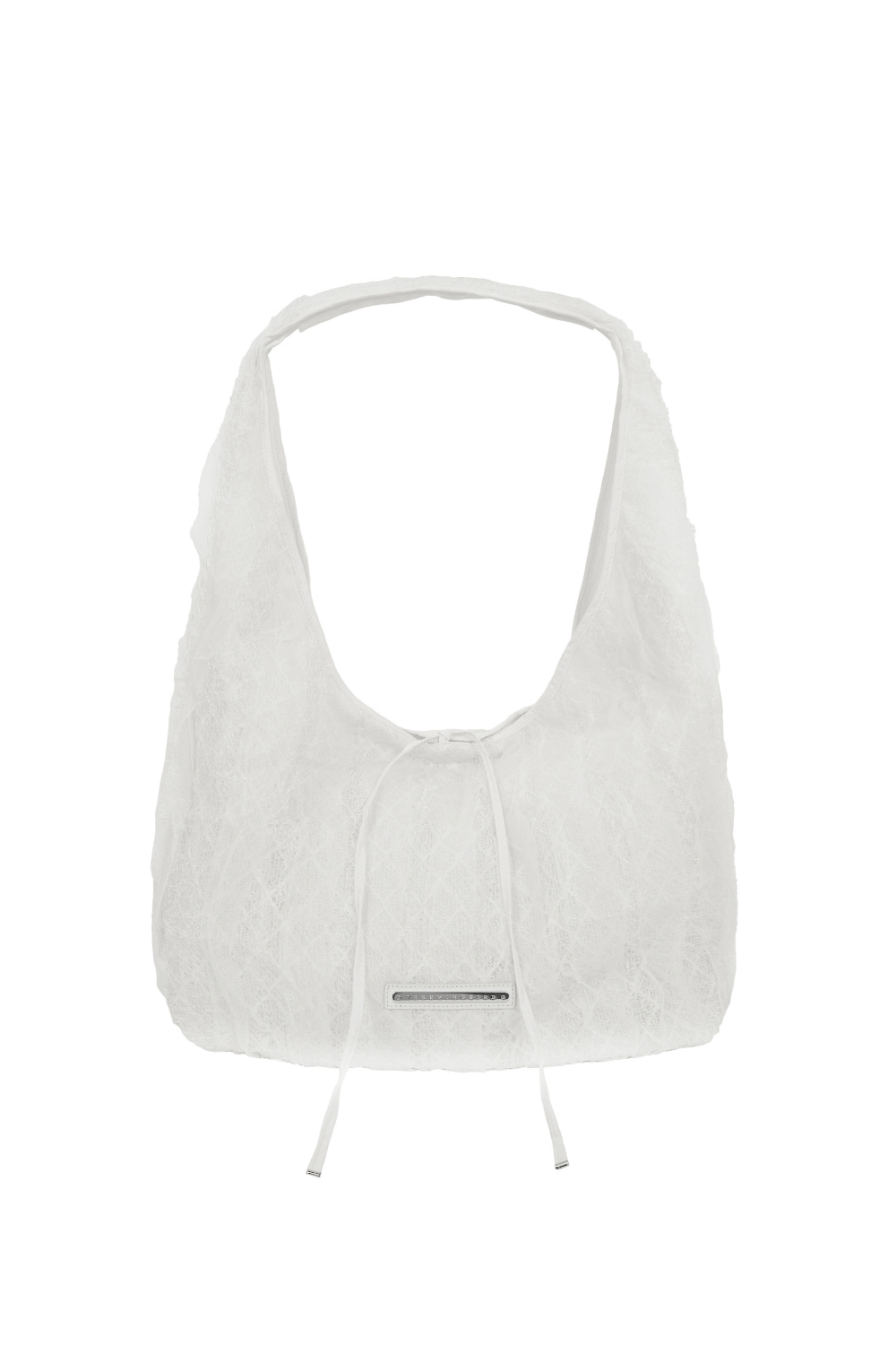 ★TREEMINGBIRD★ Fray Lace Double Layered Bag Fray Lace Double Layered Bag [ Black ] - TREEMINGBIRD