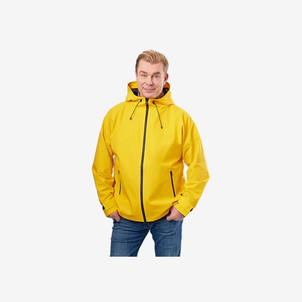 파이카 Human Visibility Raincoat Unisex, Yellow