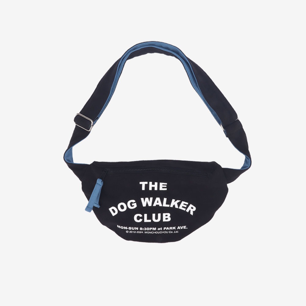 몽슈슈 The Dog Walker Club Cross Body Black