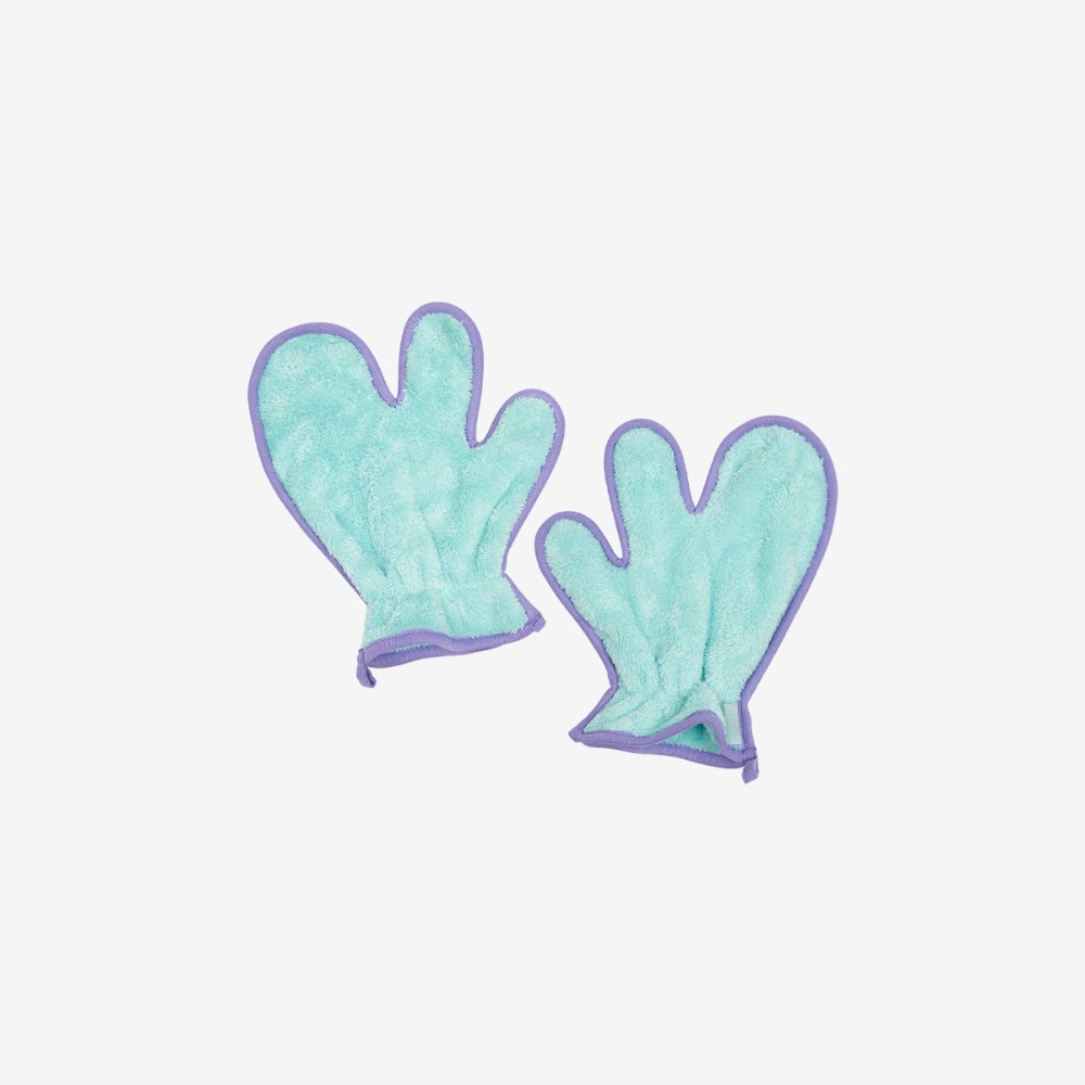 뮤니쿤트 Blueberry Glove Towel 2Hands
