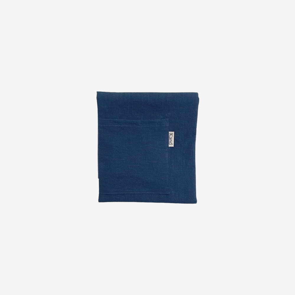 [칸드] Vintage Blue Linen 에이프런