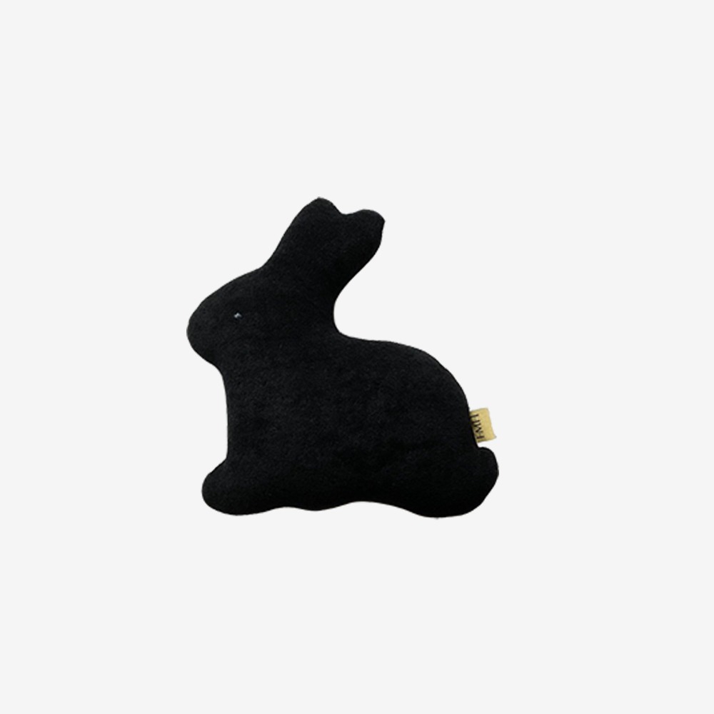FMH 토끼 쿠션 블랙 - Rabbit Cushion Black