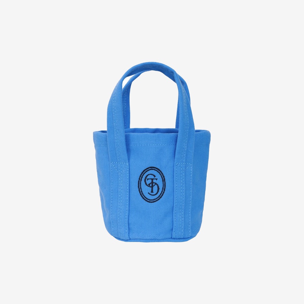 크룩디치와와 코튼 미니 백 | Cotton Mini Bag - 블루(Blue)