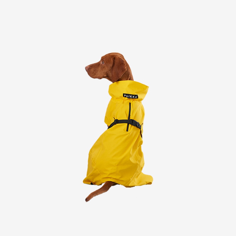 파이카 Visibility Raincoat Lite Yellow for Dogs