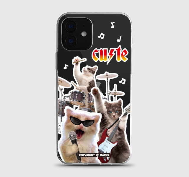 [젤리 고양이밴드] 휴대폰케이스 에어팟케이스