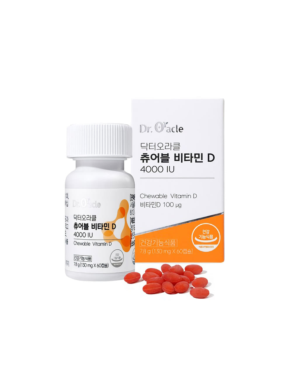 Dr. Oracle Chewable Vitamin D 4000 IU
