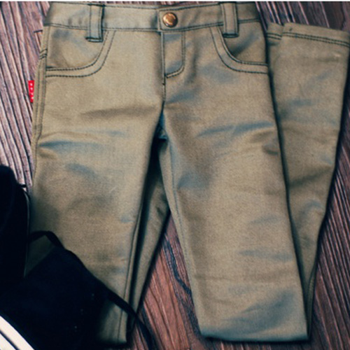 SD17 Color Skinny Pants - Khaki