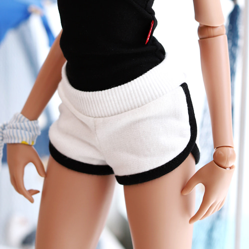 SD13 GIRL &amp; Smart Doll Training Short Pants - White