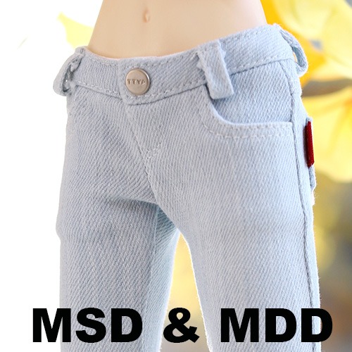 MSD &amp; MDD S Real Skinny Jeans - SKY