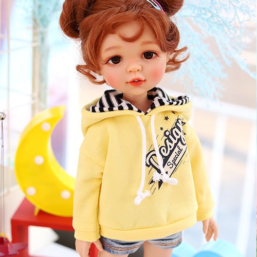 Paola Reina Design Special Hooded T - Yellow