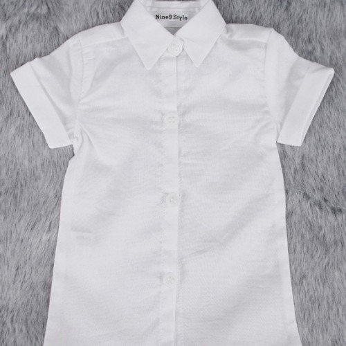 [SDB]BOY Basic short sleeve shirt(White)