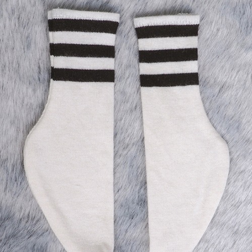 [SDG]NAL-Ankle socks(3 Line Black)