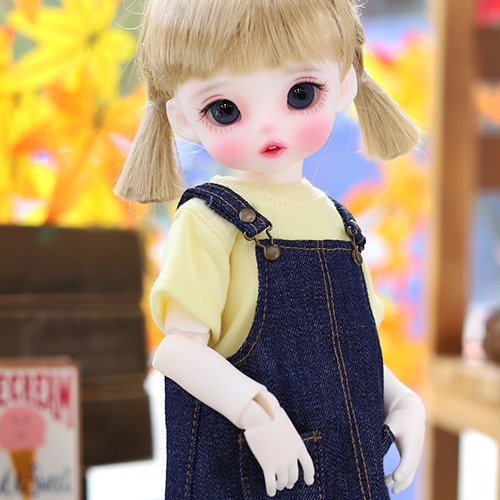 USD Cutie Pocket Overall Skirts - Blue