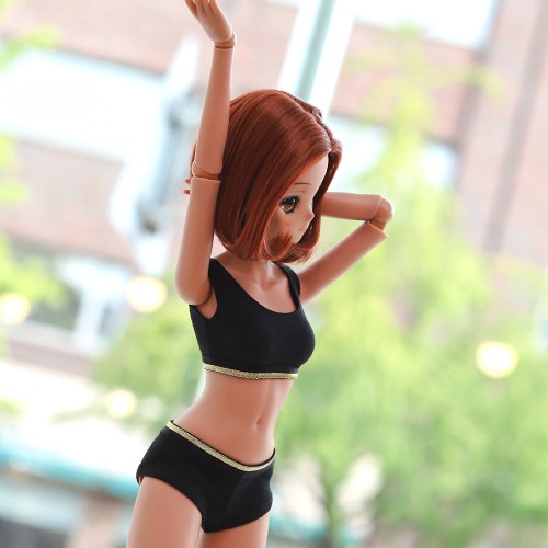 SD13 GIRL &amp; Smart Doll Underwear Set - Black