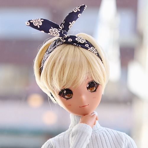 SD13 GIRL &amp; Smart Doll Wire Hairband - Navy