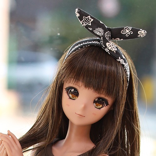 SD13 GIRL &amp; Smart Doll Wire Hairband - Black