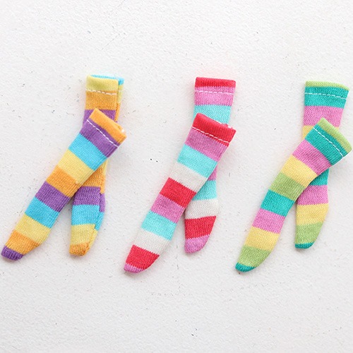 Blythe Rainbow Socks 3 Color