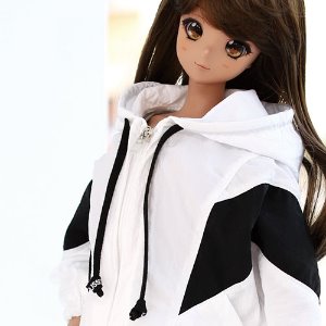 SD13 GIRL &amp; Smart Doll Windscreen Jumper - W.Black