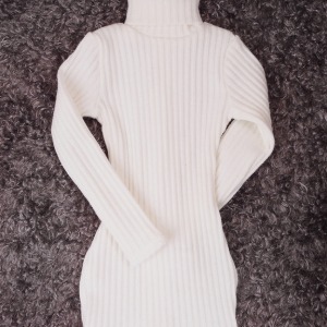 [SDG]Corrugated pola cashmere dress(White)